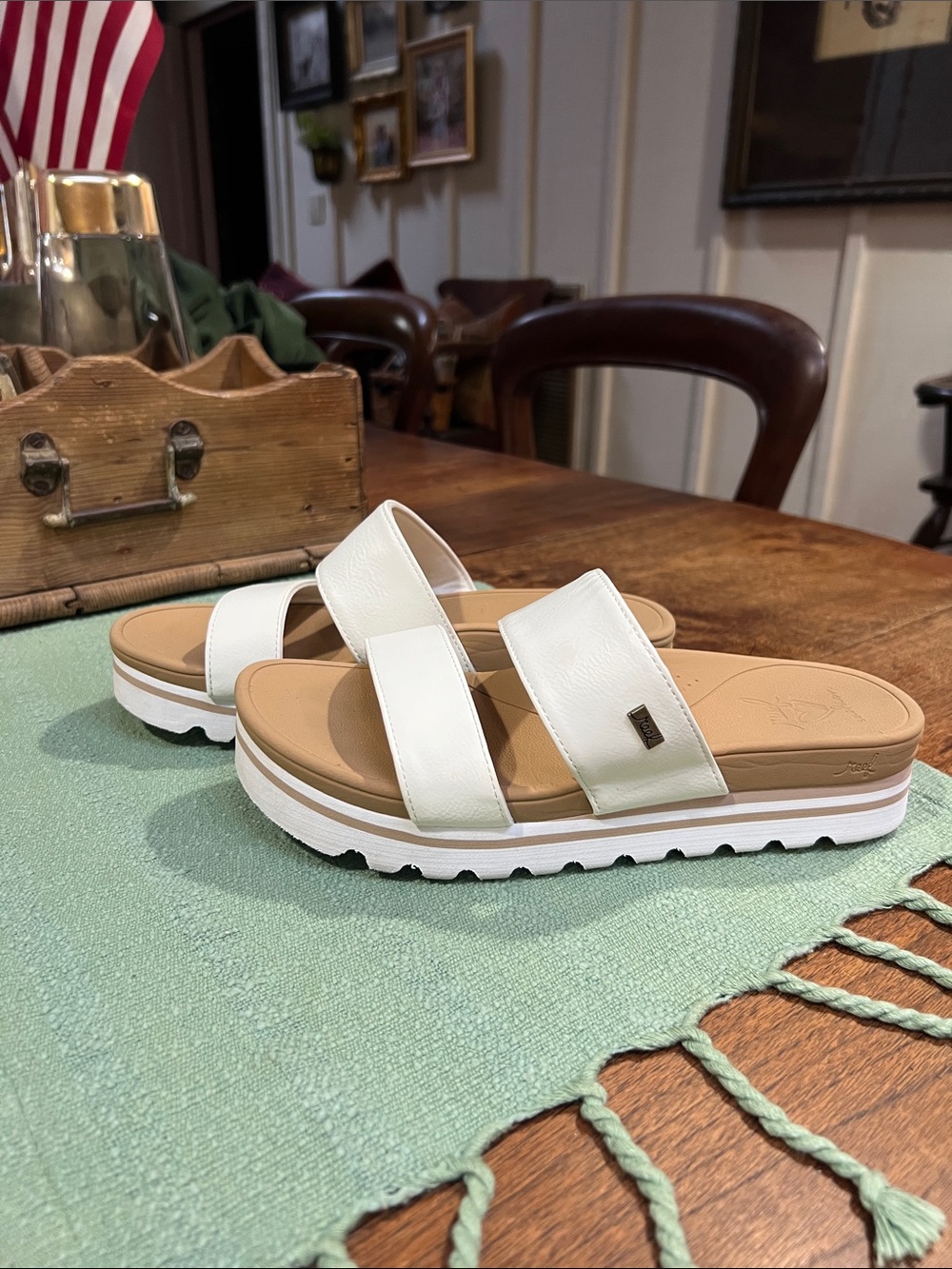 Reef Banded Horizon Hi Sandals